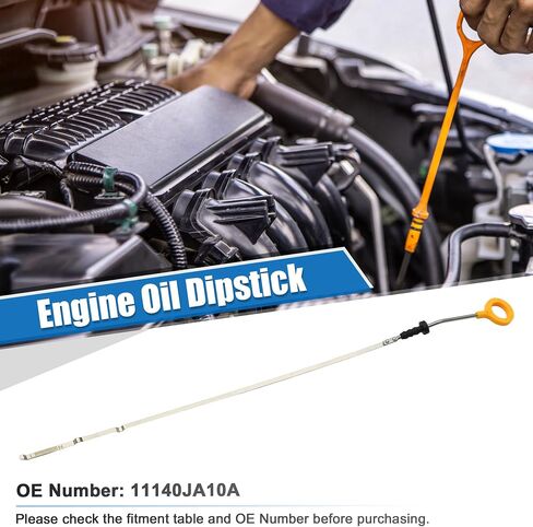 Uxcell 1 قطعة مقياس زيت المحرك مقياس مستوى سائل زيت المحرك لنيسان ألتيما SL SR 3.5L V6 Gas 2016-2018 No.11140JA10A in Saudi Arabia