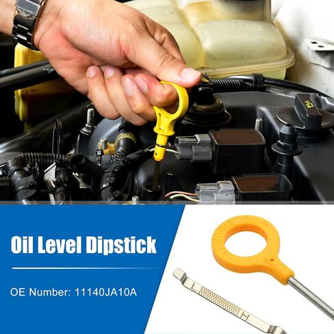 Uxcell 1 قطعة مقياس زيت المحرك مقياس مستوى سائل زيت المحرك لنيسان ألتيما SL SR 3.5L V6 Gas 2016-2018 No.11140JA10A in Saudi Arabia