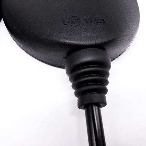 10mm Motorcycle Folding Round Rear View Side Mirrors for Sports Bike, Universal Fit, 2Pack Black in Saudi Arabia