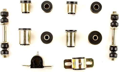 مجموعة البطانات تعليق أمامية من البولي يوريثين باللون الأسود، مجموعة أدوات تركيب البطانة لسيارة Chevy for Camaro 1970 Kit-Kit أو جزء واحد BPFESBSF1CC 901-81944 in Kuwait