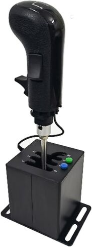 ZLiT PC USB Racing Game Truck Simulator Gear Shifter+Gearshift Knob for Logitech G923 G29 G27 G25 G92 for Tumaster Steering Wheel (Black) in Saudi Arabia