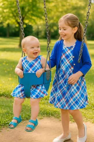 PATPAT Baby Girls Dress and Cardigan Sets 2 PCS Infant Girl Floral Print Sleeveless Dress and Long Sleeve Cardigan Set in Kuwait