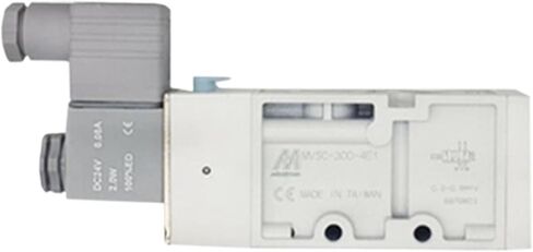 صمام الملف اللولبي MVSC-300 MVSC-300-4E1 MVSC-300-4E2 MVSC-300-4E2C -4E2R -4E2P -3E1-NO -3E1-NC DC12V DC24V AC110V AC220V(MVSC-300-4E1 AC220V) in Saudi Arabia