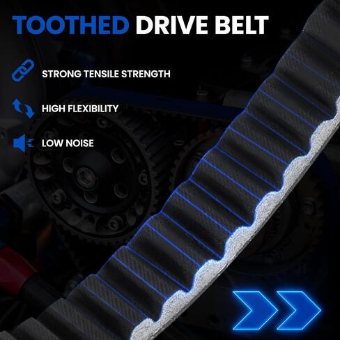 Kart Drive Belt, Pack of 2 Rubber Engine Drive Belt Clutch Belt 9.110.018-9.100.018-725, Compatible with Hammerhead 80T and Mid XRX Karts with Kart 6.5HP Engine, 8.6" x 0.4" x 0.7" in Saudi Arabia