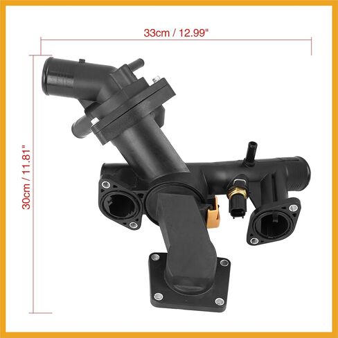 Car Auto Thermostat Housing LR005631 4H238A504AC for Land for Rover LR3 2005-2009 Replacement in Saudi Arabia