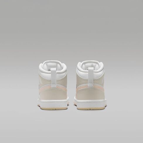Jordan 1 Mid SE Little Kids' Shoes (HJ5942-100, Sail/Sea Glass/Glacier Blue/Guava Ice) in Saudi Arabia