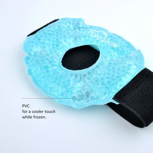 Cooling Knee Brace for Women Men Girls Boys Adjustable,Ice Pack for Knee Injuries,Reusable Hot Cold Therapy Knee Wrap for Joint Pain Arthritis Meniscus Tear, Sprains & Swelling in Saudi Arabia