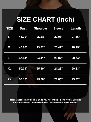 Womens Oversized Sweatshirts Hoodies Crewneck Long Sleeve Tops Fall Fashion Outfits Clothes 2025 in Saudi Arabia