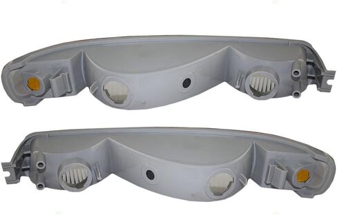 Brock Replacement Driver and Passenger Set Park Signal Front Marker Lights Compatible with 1999-2007 Sierra Pickup Truck 2000-2006 Yukon & Yukon XL 15199560 15199561 in Saudi Arabia