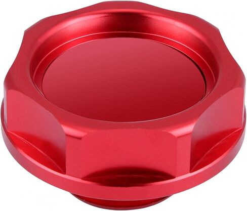 Acouto Automotive Replacement Oil Filler -Aluminium Alloy Oil Filler Cover Engine Fuel for Car (Red) in Saudi Arabia