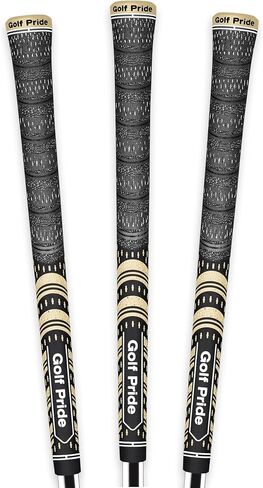 Golf Pride MCC Standard 60 Black/Gold - 3 Pack in Kuwait