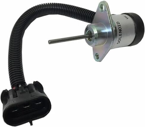 V2203 V2003 Engine Fuel Stop Flameout Solenoid Valve 6691498 6691313 B300 BL370 S510 S530 T110 T140 T180 T190 S130 in Saudi Arabia