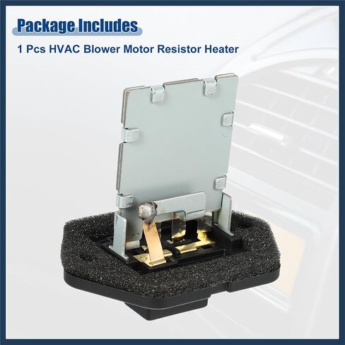 سيارة HVAC منفاخ موتور المقاوم سخان استبدال صالح لكيا سبورتاج 2007-2010 لشركة هيونداي توكسون 2005-2007 NO. 971282D200/971282D210 - عبوة من قطعة واحدة بتصميم أنيق باللون الأسود in Saudi Arabia
