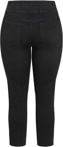 Women's Plus Size Petite Butter Denim Pull-On High Rise Jean in Saudi Arabia