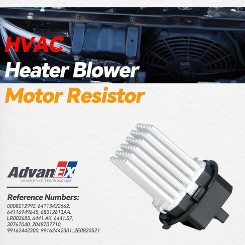 68012613AA A/C HVAC Heater Blower Motor Resistor Compatible with Dodge Mercedes-Benz BMW MINI VW Volvo Land Rover Replace 2048707710 0008212992 in Saudi Arabia