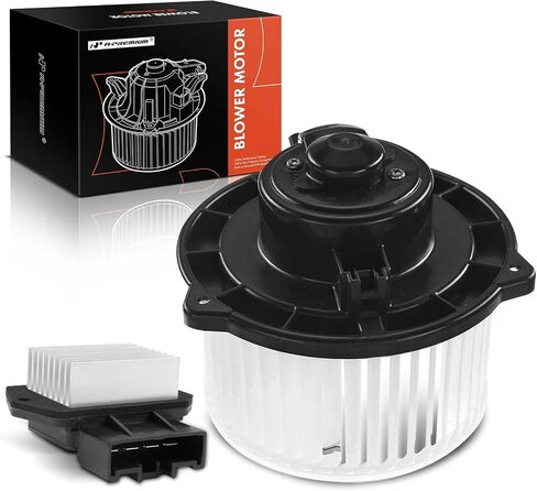 A-Premium HVAC Heater Blower Motor and Resistor Assembly Compatible with Toyota Vehicles - Sienna 2003 - Front, Replace# 87103-08020, 87165-41010, 2-PC Set in Saudi Arabia
