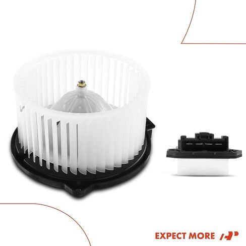 A-Premium HVAC Heater Blower Motor and Resistor Assembly Compatible with Toyota Vehicles - Sienna 2003 - Front, Replace# 87103-08020, 87165-41010, 2-PC Set in Saudi Arabia
