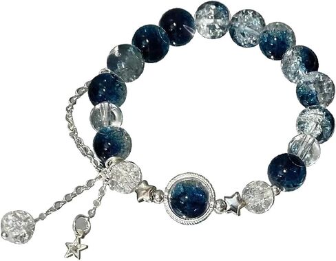 Butterfly Bracelet for Women Matching Beaded Bracelets Glass Bracelet Sister Crystal Bracelets in Saudi Arabia