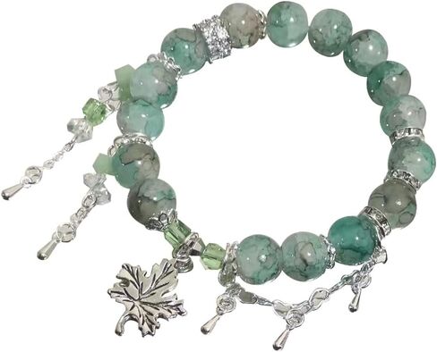 Butterfly Bracelet for Women Matching Beaded Bracelets Glass Bracelet Sister Crystal Bracelets in Saudi Arabia