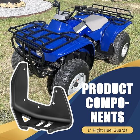 Right Heel Guards for Honda FourTrax 300 TRX300 TRX300FW 1990-2000 80121-HC4-670ZA in Saudi Arabia