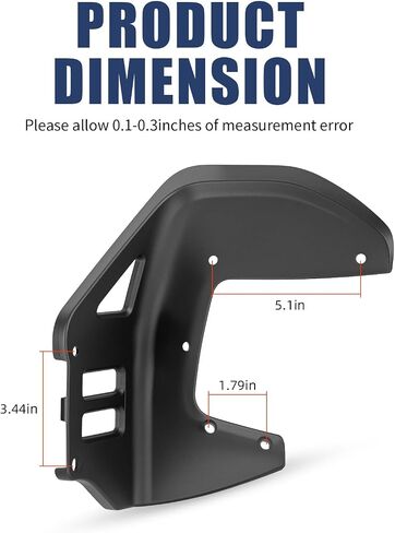Right Heel Guards for Honda FourTrax 300 TRX300 TRX300FW 1990-2000 80121-HC4-670ZA in Saudi Arabia