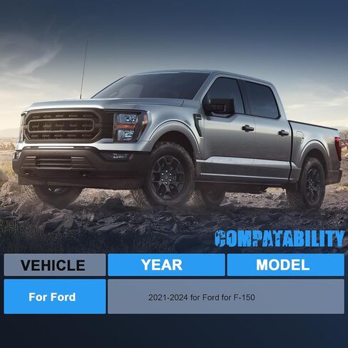 ECCPP 2 "طقم رفع التسوية الخلفي مناسب 2021 2022 2023 2024 لفورد F-150 in Saudi Arabia