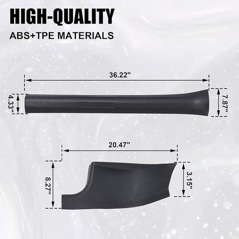 GXARTS Door Sill Protectors Front+Rear Carbon Fiber Scuff Plate Guards Fit For Tesla Model Y 2019-2024 5-Seater, Not fit 7 Seater,Kick Protection, Edge Guards in Saudi Arabia