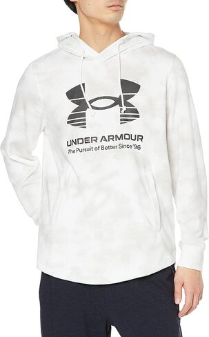 Under Armour UA Rival Terry Novelty Hoodie - 1377185-001 - Black/Jet Gray/Onyx White - XL in Saudi Arabia