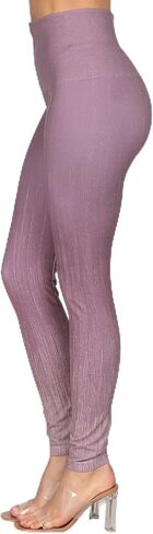 M. Rena Women's Gorgeous Fall Tummy Control Hight Waisted Printed Leggings. One Size in Kuwait