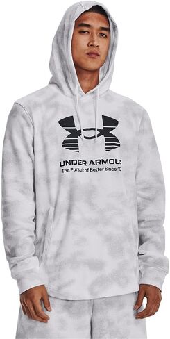 Under Armour UA Rival Terry Novelty Hoodie - 1377185-001 - Black/Jet Gray/Onyx White - XL in Saudi Arabia