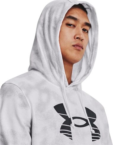 Under Armour UA Rival Terry Novelty Hoodie - 1377185-001 - Black/Jet Gray/Onyx White - XL in Saudi Arabia