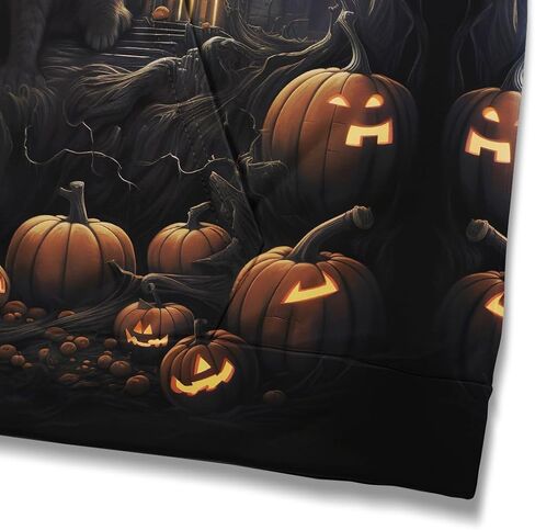 Novel Cat Hoodie Pumpkin Sweatshirts Halloween Hoodies Sweatshirts Costumes for Men Women in Saudi Arabia