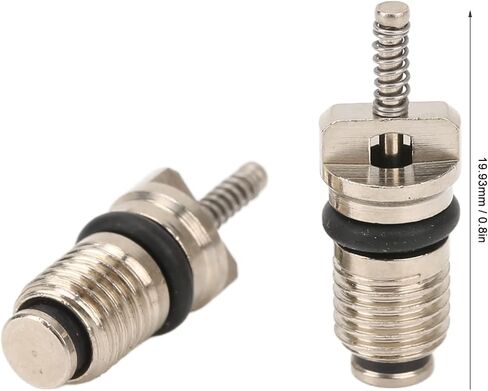High Pressure Valve Core, 50pcs Valve Air Conditioning Valve Core Automotive A/C Valve Stem Cores Brass Valve Cores Refrigeration Tire Valve Stem Cores for R134 Series in Saudi Arabia