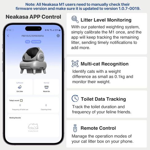 Neakasa Replaced Waste Bags-2 Rolls, Cat Litter Waste Receptacles Bags for M1 Open-Top Self-Cleaning Cat Litter Box in Saudi Arabia