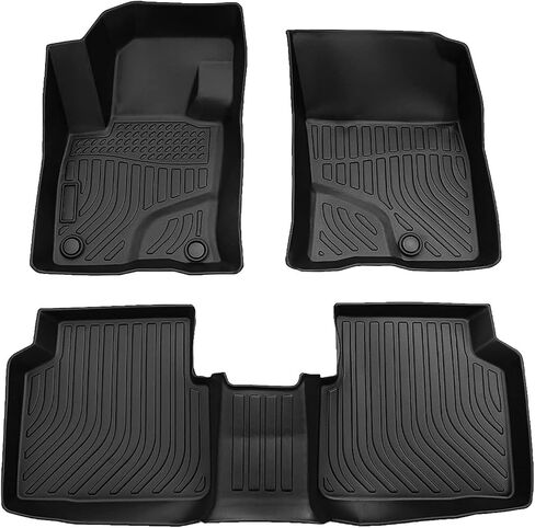 Cartist Custom Fit for Floor Mats 2015-2022 Chevy Colorado Crew Cab/GMC Canyon Crew Cab TPO Odorless High Edge Floor Liners 1nd&2nd Row Carpet Protectotion in Saudi Arabia