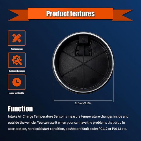 جهاز استشعار سرعة العجلة Hisport ABS 58980F9000 للسائق الخلفي وجانب الراكب - متوافق مع Hyundai Accent 2019-2021 Kia Rio 2019-2020 in Saudi Arabia