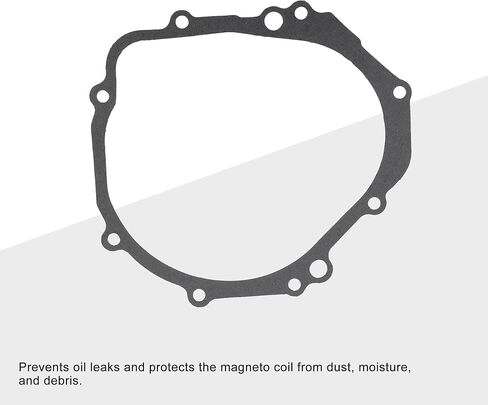 GOOFIT Motorcycle Stator Flywheel Cover Gasket Replacement for GSXR1000 GSX-R1000 2003-2008 GSX-R600/750 GSX-S750 2015 in Saudi Arabia
