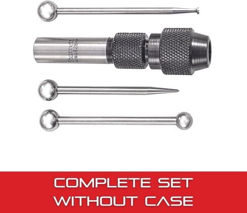 Starrett Wiggler or Center Finder - Complete with Case, Ball Contact 828B, Disc Contact 828C, Offset Indicator Holder 828D and PT09186 Attachments - S828HZ in Saudi Arabia