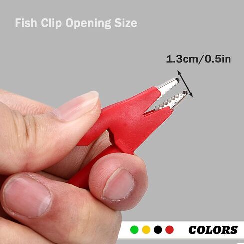 Banana Plug to Crocodile Clip Test Probe 4mm Banana Plug to Crocodile Clip Test Leads Electrical 12AWG 5.9 ft Cable, for Automotive multimeters, Testers and Battery Testing. (X-Y 1.8m) in Kuwait