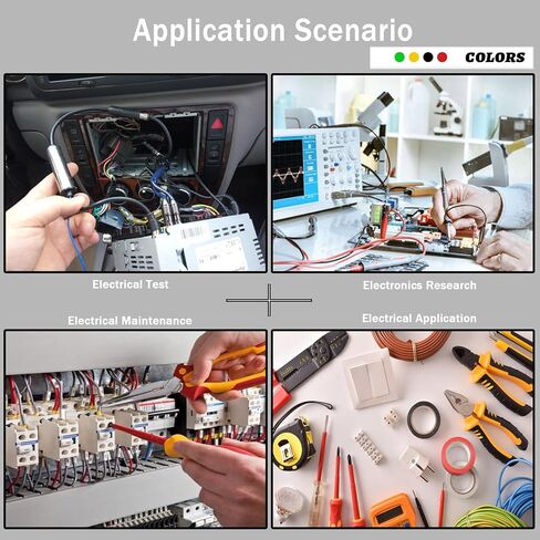 Banana Plug to Crocodile Clip Test Probe 4mm Banana Plug to Crocodile Clip Test Leads Electrical 12AWG 5.9 ft Cable, for Automotive multimeters, Testers and Battery Testing. (X-Y 1.8m) in Kuwait
