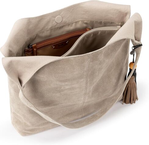 The Sak Huntley Hobo Bag - Premium Leather Women's Purse for Everyday & Travel - Large Handbag with Shoulder Bag Straps in Saudi Arabia