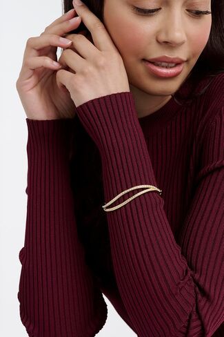 Ted Baker London Wavie Jewelled Wave Hinged Bangle Bracelet for Women in Saudi Arabia