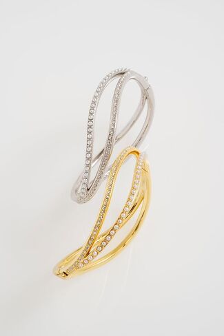 Ted Baker London Wavie Jewelled Wave Hinged Bangle Bracelet for Women in Saudi Arabia