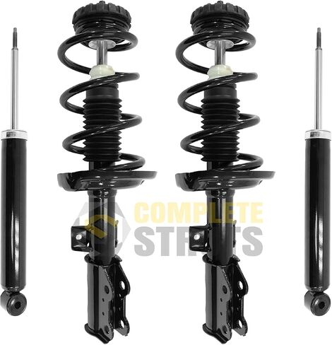 COMPLETESTRUTS - Front Complete Strut Assemblies with Coil Springs and Rear Shock Absorbers Replacement for 2010-2016 Cadillac SRX - Set of 4 in Saudi Arabia