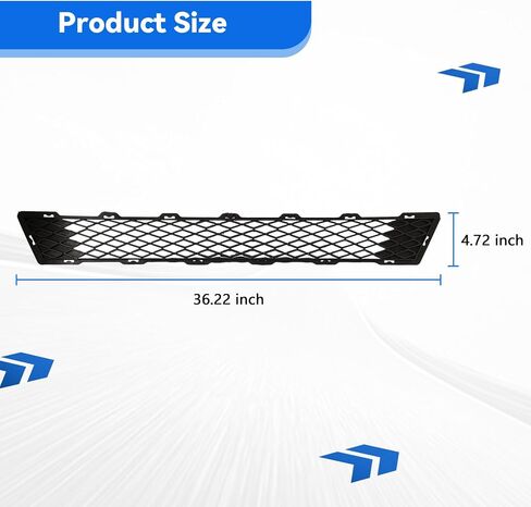 متوافق مع 2011 2012 2013 KIA Optima Accessories قطع غيار السيارات المصد الأمامي للشبكة السفلية استبدال مباشر لـ 865612T000 KI1036113 استبدال مجموعة استبدال الشبكة الأمامية للكفن in Kuwait