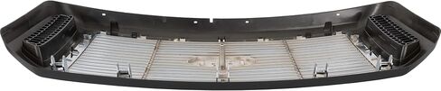 Garage-Pro Front Grille Assembly For Ford F-250 Super Duty 2005-2007, Ford F-350 Super Duty 2005-2007, Painted Black Shell, Chrome Insert, Plastic, Ford F250 Super Duty Accessories in Saudi Arabia