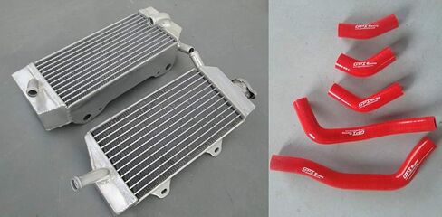 لهوندا CRF450R CRF450 CRF 450 R 2005-2008 مشعاع ألومنيوم وخرطوم in Kuwait