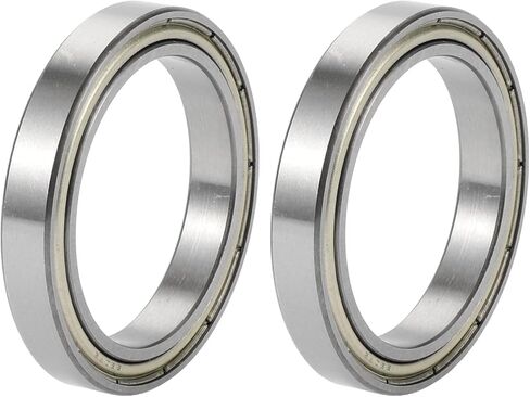 ACROPIX 6807ZZ Deep Groove Ball Bearings P6 35x47x7mm Lubricated Bearings Double Metal Seal Silver Tone Scooter Skateboard Wheel in Saudi Arabia
