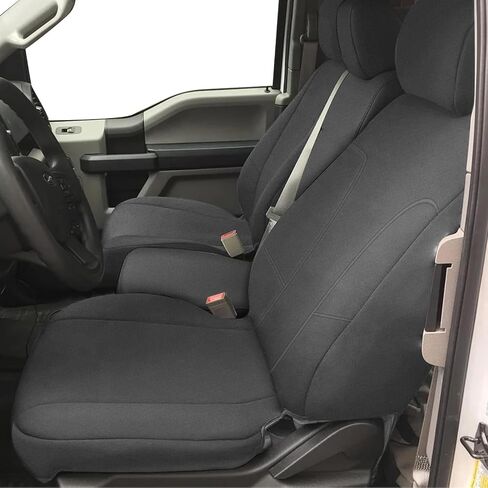 استبدال أغطية المقاعد الأمامية SAPUBK المخصصة لـ 2011-2014 Ford F150-F550 40/20/40 مع وحدة تحكم مركزية مفتوحة، نيوبرين ممتاز مع بطانة إسفنجية ناعمة مركبة وغطاء مقعد قابل للتنفس in Saudi Arabia