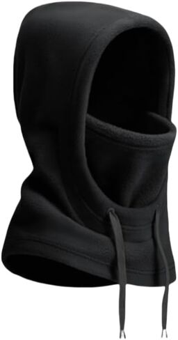 Winter Balaclava Ski Mask for Men Women Hooded Scarf Face Masks Neck Head Cover Windproof Fleece Warmer Cold Weather in Kuwait
